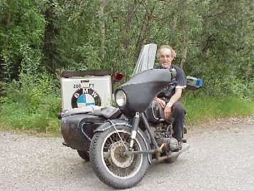 George and R 60 side car