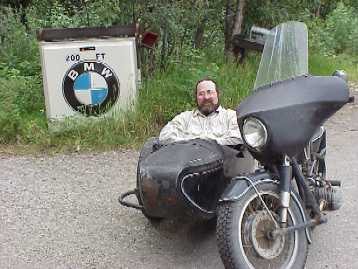 Star Ride in George's R 60 sidecar.JPG